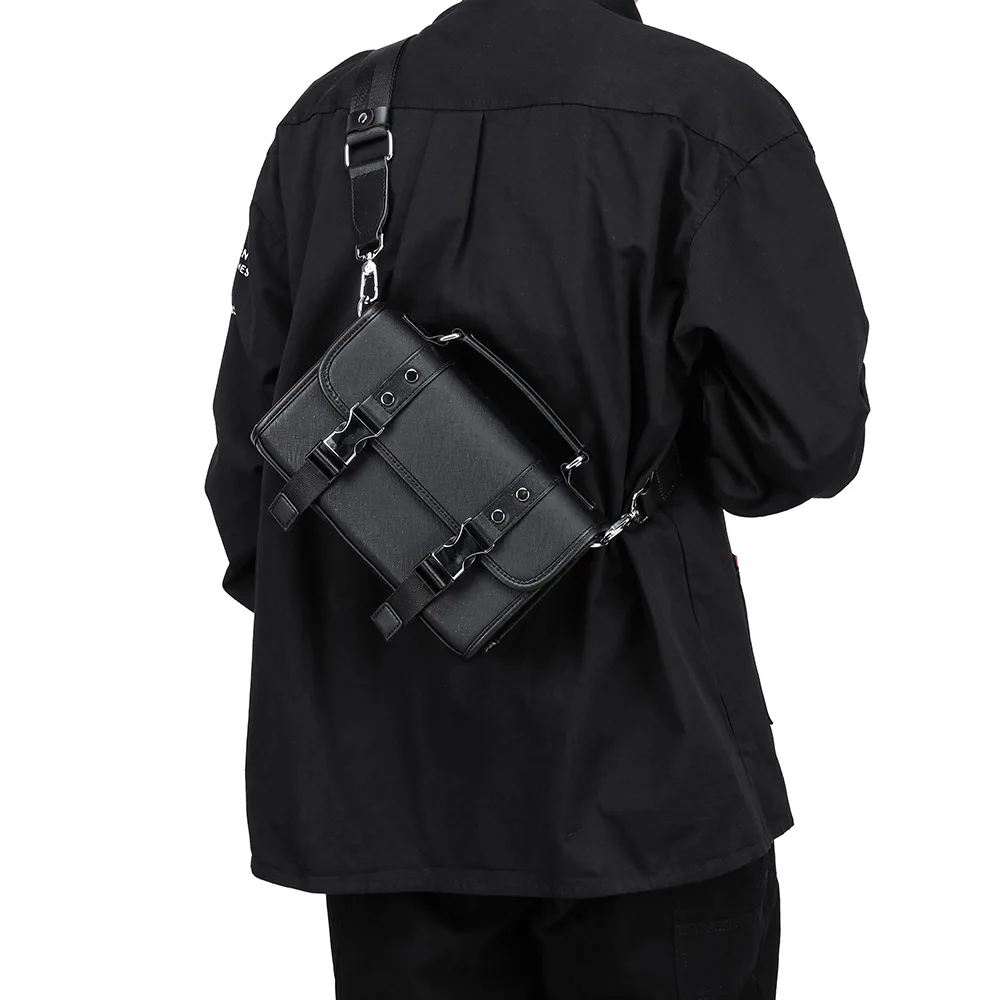 جديد حقيبة رجالية عصرية سعة كبيرة ساعي البريد حقائب اليد حبال حقيبة ساعي غطاء الوجه واحد الكتف حقائب كروسبودي الحقائب #4