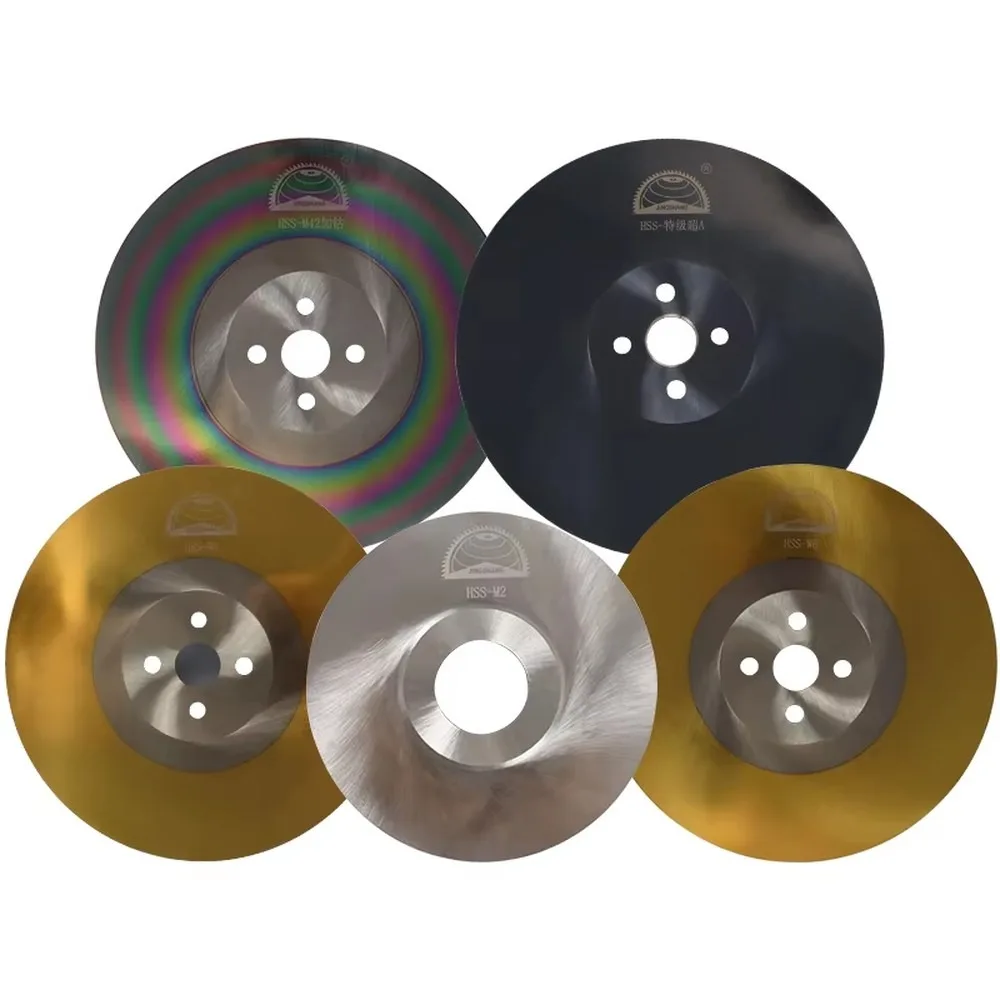 Hot Sale HSS M2 M35 M42 Industrial Circular Slitting Saw Blade Factory Direct Custom High-Speed Steel Round Saw Blade
