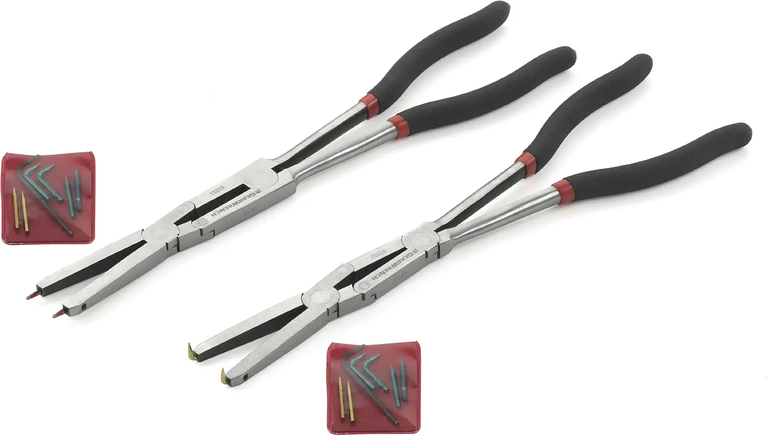 

2-Piece Internal and External Snap Ring Pliers Set, Professional Tool Kit for Automotive Repair