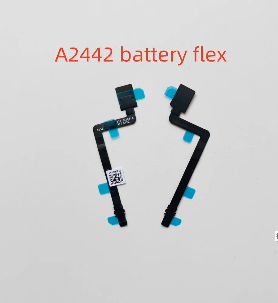 

New For Macbook Pro M1 14" A2442 16" A2485 Battery Flex Cable 821-03188-A 821-03122-A Connector