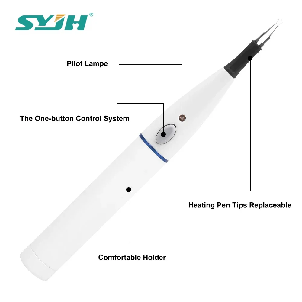 SYJH Dental Wireless Gutta-percha Tip Cutter Teeth Whitening Oral Hygiene Dentistry Endo Hygiene Equipment Tools With 4 Tips