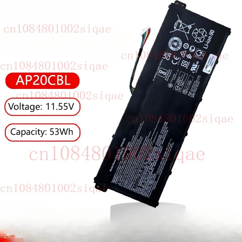 

AP20CBL Аккумулятор для ноутбука Acer Chromebook CB315-4H, 511 C734, CB514, C815 Swift SF314-43, R5-5500U, Aspire 5 A515-5 N20C5 A715-42G%1