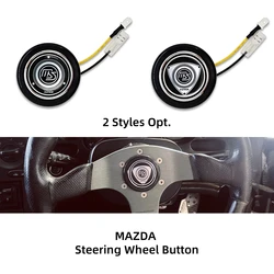 Steering Wheel Horn Button For MAZDASPEED MAZDA 2,3,5,6 MAZDA6 WAGON MIATA MX-5 CX-3 CX-5 ATENZA Axela Car Accessories JDM