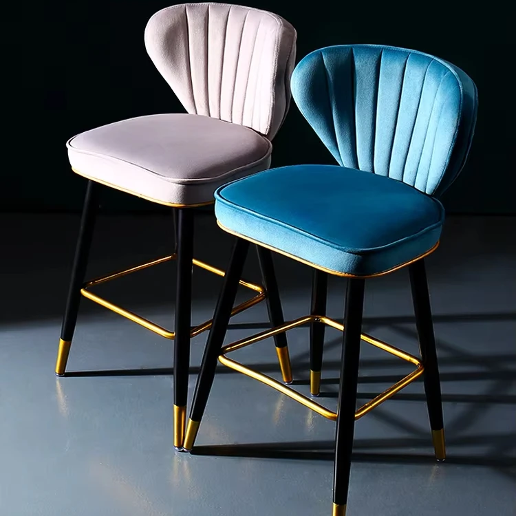 

Klassische Luxus Exchange Nordic Bar Chair Küche Farbe High Bar Stühle Stoff Leder Barhocker Zum Ver 10.00