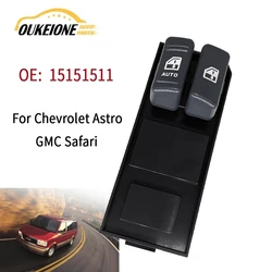 For Chevrolet Chevy Astro GMC Safari 2000 2001 2002 2003 2004 2005 Power Window Switch Glass Lifter Button 15151511 Accessories