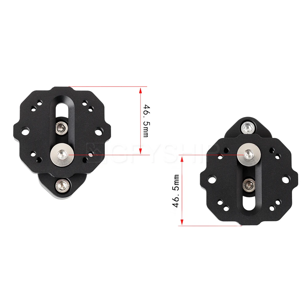 

For Moto Guzzi California V85 TT V 85 TT Universal Moto Bar Mounted GPS Adapter For 2- or 4-hole AMPS Pattern