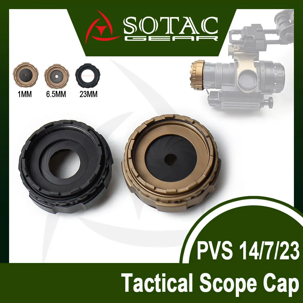 

NVG Focus Protect Cover Metal NVG Focus Cover for PVS14 PVS7 PVS23 Night Vision Adust Scope Cap