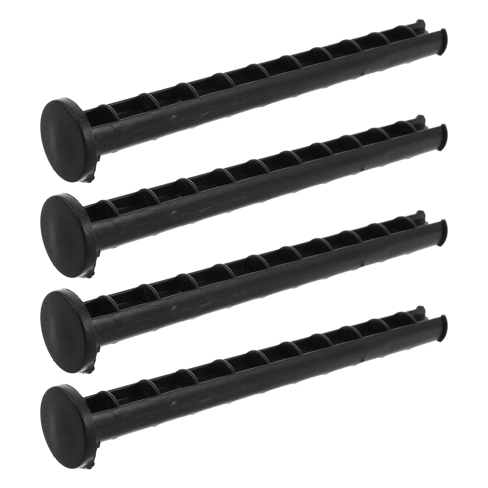 

4Pcs 21cm Trash Can Lid Lock Pins Robust Plastic Latches for 240L Bins Universal Fit Weather Resistant Easy Setup Security