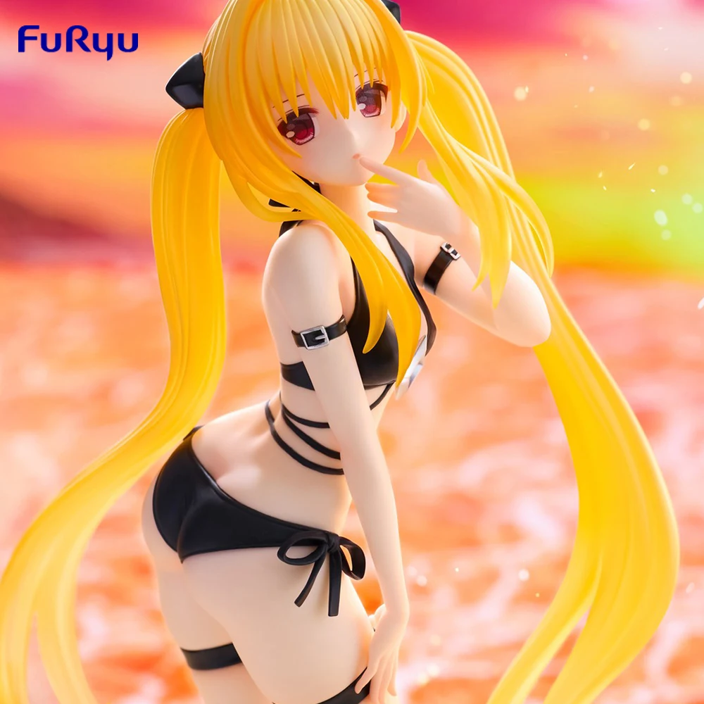 

Оригинальная фигурка FuRyu To Love-Ru Darkness Trio-Try-iT Eve, экшн-фигурка аниме, модель из ПВХ, украшение, мультяшная модель, сбор подарок