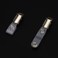 3pcs/lot Lanyard Clip Retractable ID Card Badge Reel Clips Name Tag Card Clip Holders Binder Stationary Lanyard Clip