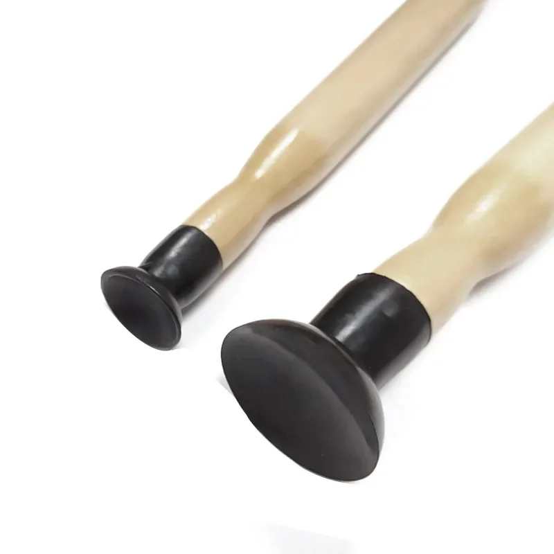 Pack of 2pcs Valve Lapping Sticks Wooden Grip with Suction Cup for Auto Motorcycle Cylinder Engine Valves Grinding