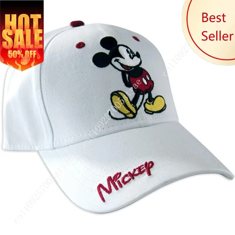 Disney Collections, etc. Boné de beisebol clássico bordado do Mickey Mouse