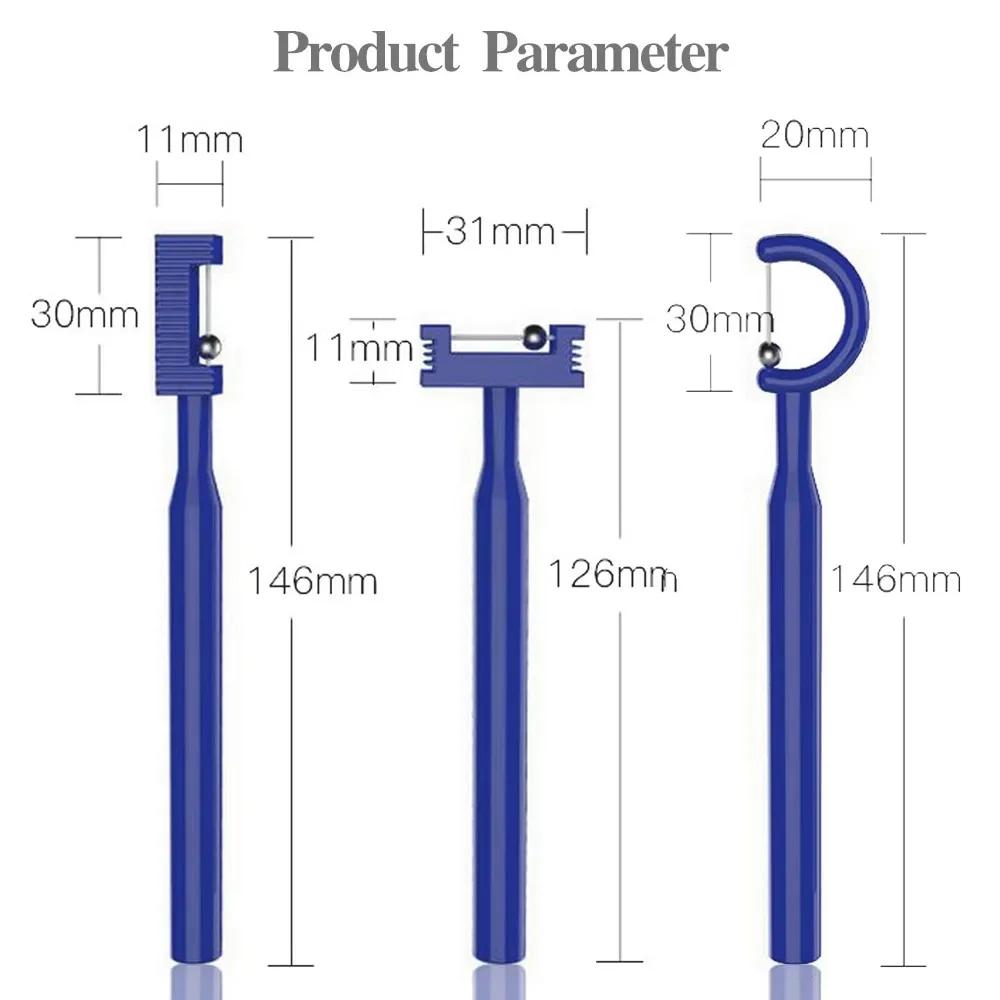 3 PCs/Set Kids Tongue Tip Lateralization Elevation Tool Tongue Tip Exercise Oral Muscle Training Autism Speech Therapy Talk Tool