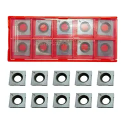 FOXBC 10pcs 14.27mm Carbide Cutter Inserts 14.27x14.27x2mm for Wen JT630H, JT833H, PL1326 and Rikon 20-600H 25-130H