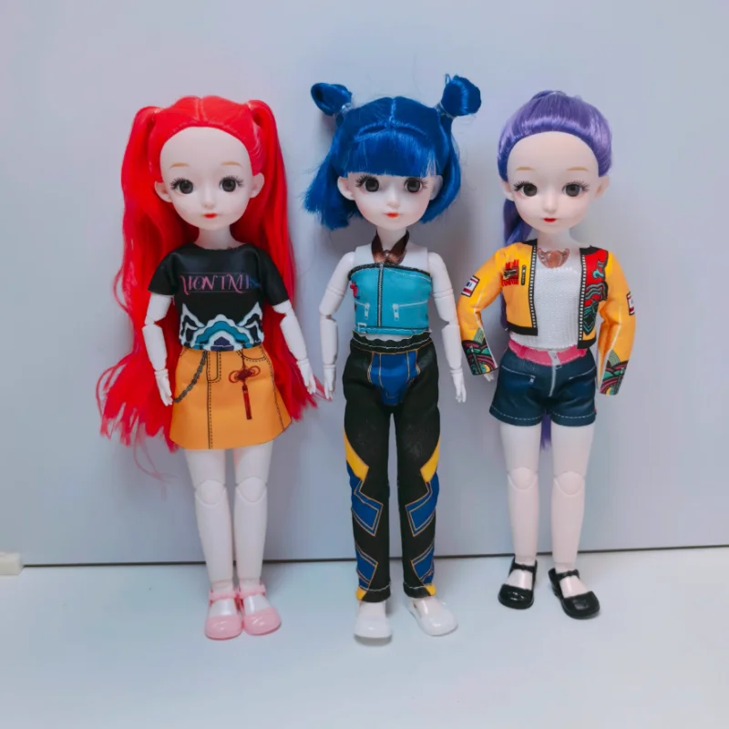 2025 In Voorraad Kpop Demon Hunters Huntr/X Perifere Pop Handgemaakte Meisje Geschenkdoos Kawaii Action Figure Speelgoed