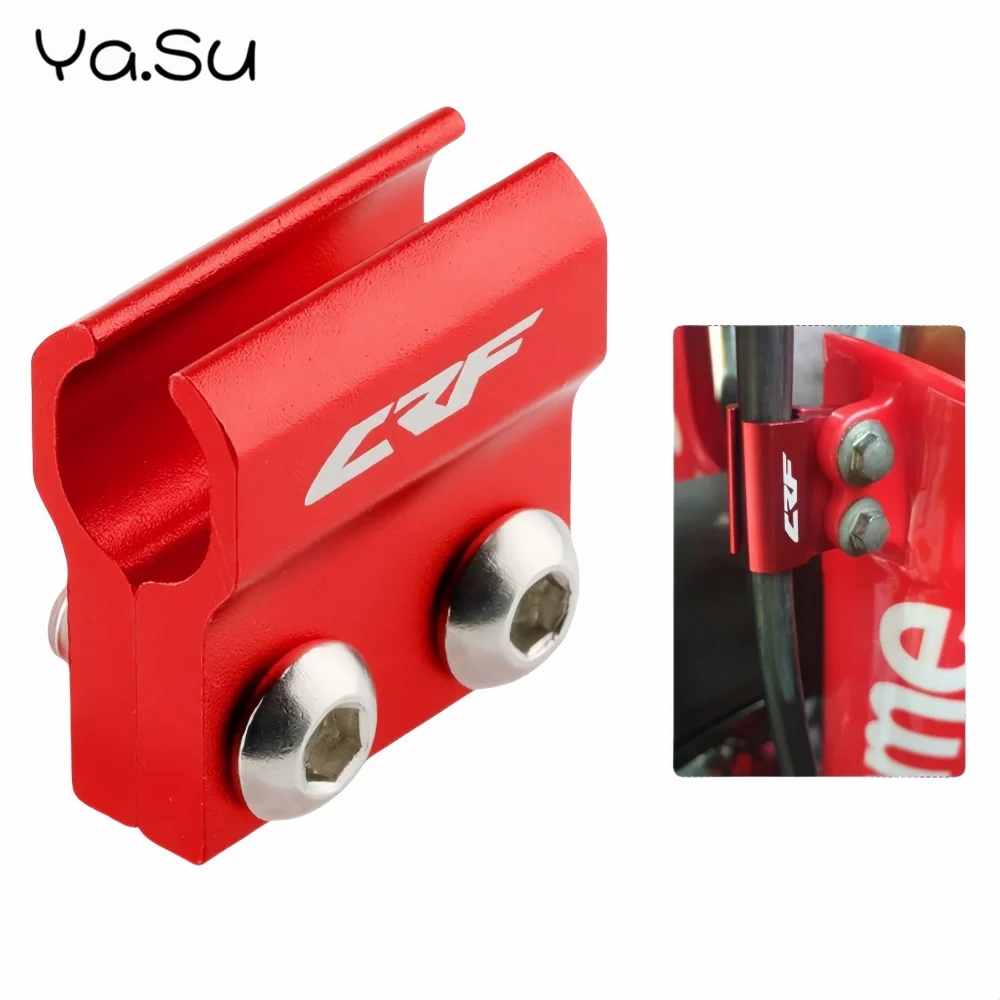 Motorcycle Front Brake Hose Clamp Front Pull-out Adapter for Honda CRF 125R 150R 250R CRF450R X CRF250X CRF450L RL