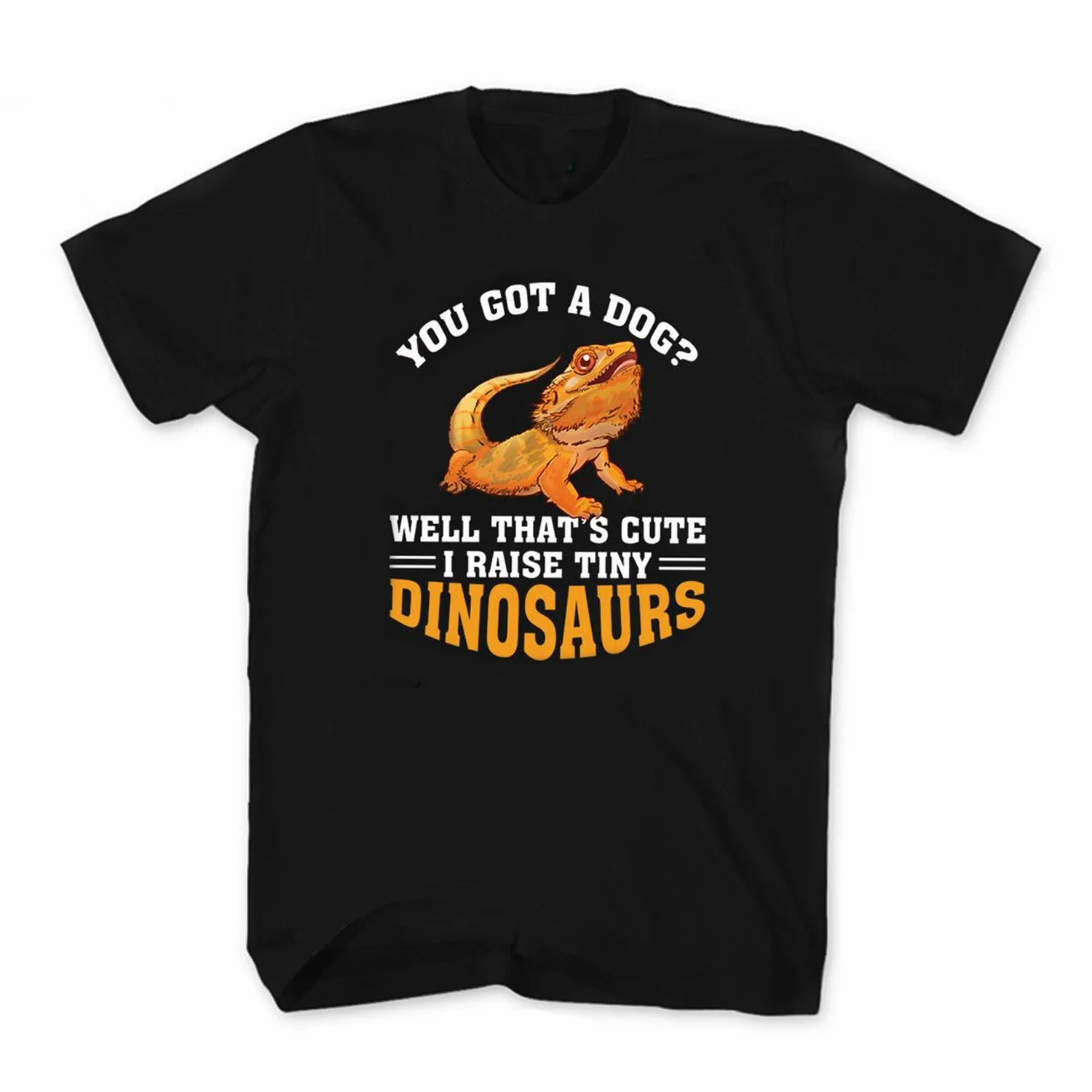 Funny Bearded Dragon Pet Lizard Lover Gift Mens T-Shirt. Summer Cotton Short Sleeve O-Neck Unisex T Shirt New S-3XL