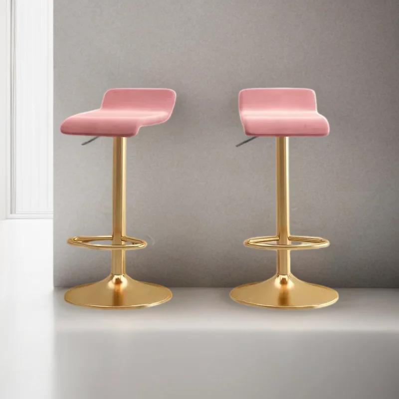 

Стул для кухонной стойки, стулья для салона, домашний бар, красота, легкий прозрачный стул для освещения сада