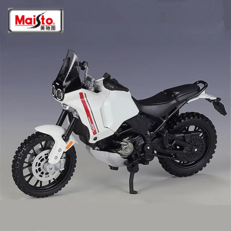 Maisto 1:18 DUCATI Desert X Alloy Track Racing Motorcycle Model Diecast Metal Street Sports Motorcycle Model Simulation Kid Gift