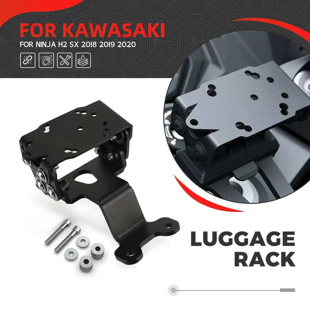 

For Kawasaki Ninja H2 SX 2018 2019 2020 Cellphone Phone GPS Navigation Plate Mount Bracket Ninja H2SX Extension Stand Holder