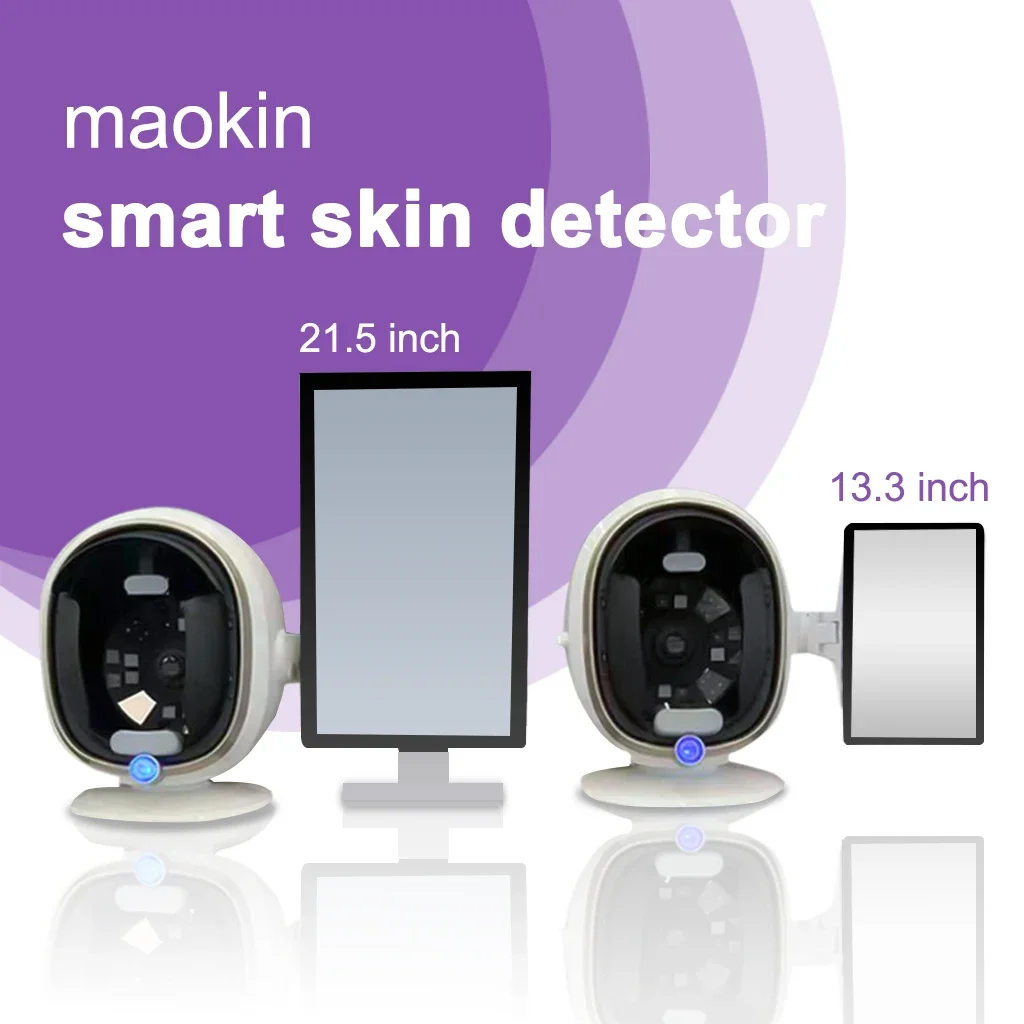 

3D AI 8 Spectral Skin Analyzer Spot Pore Facial Scanner