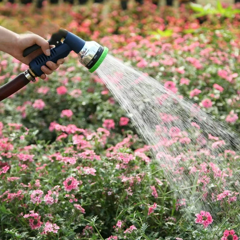 متعدد المطاط آلة غسل سيارات البخار لمسافات طويلة Waterjet البخاخ الضباب النفاثة حديقة خرطوم ضباب رذاذ الماء الفوهات