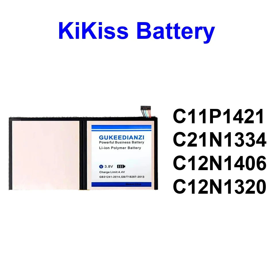 

Аккумулятор для планшета высокой емкости C11P1421 C21N1334 C12N1320 2400-8550 мАч для Asus Transformer Book T100t T100tal-DK T200ta T300chi