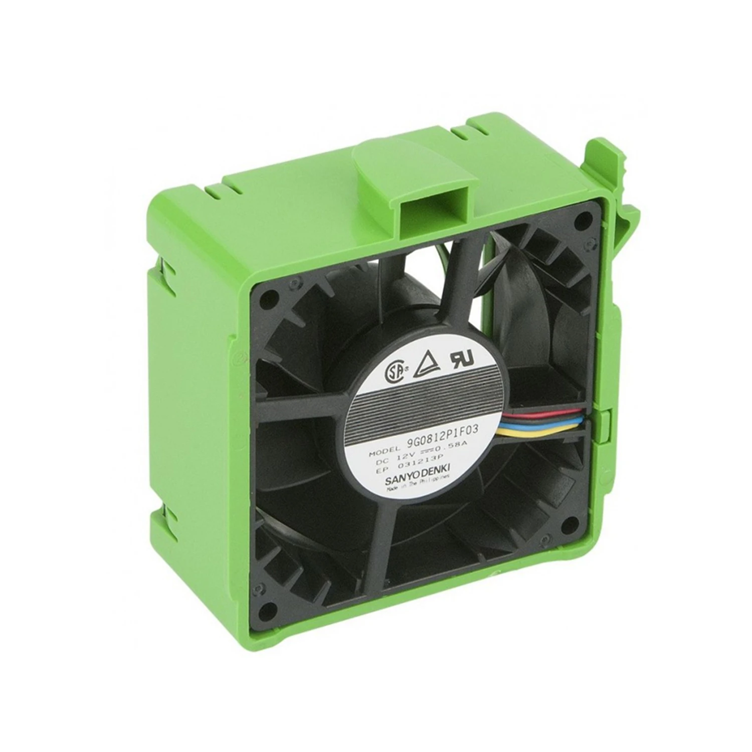 FAN-0074L4 DC 12V 0.58A 80*80*38mm Supermicro Computer Server Chassis Cooling Fan, Compatible with CSE-743 and CSE-745TS Series