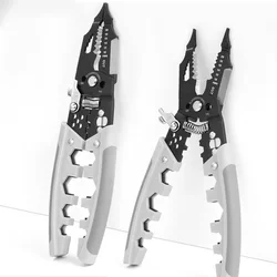 Wire Crimping Pliers Cable Wire Stripper Cutter Crimper Automatic Multifunctional Plier Tools Iron Copper Wire Cutter Hand Tool