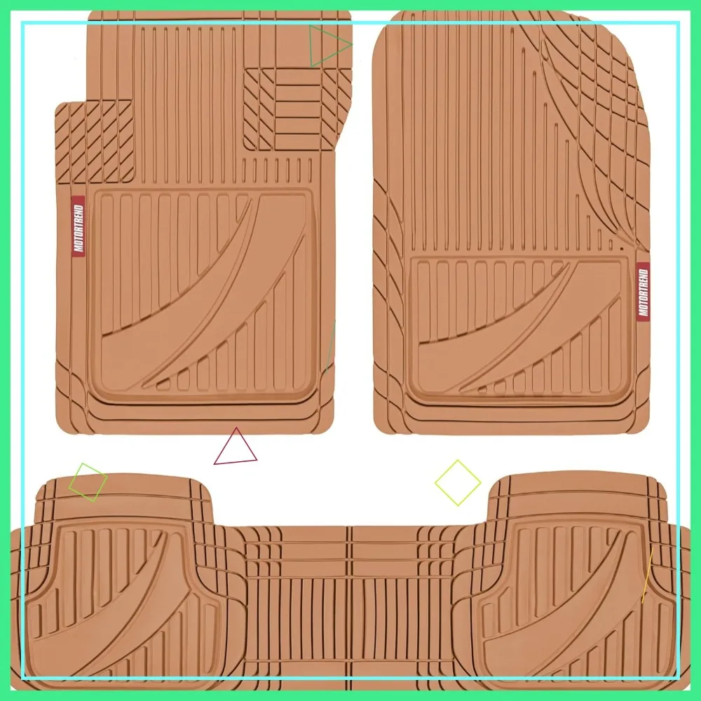 

Универсальные всепогодные резиновые коврики для автомобиля повышенной прочности - подходят для легковых автомобилей, грузовиков, внедорожников, с возможностью обрезки по размеру.
