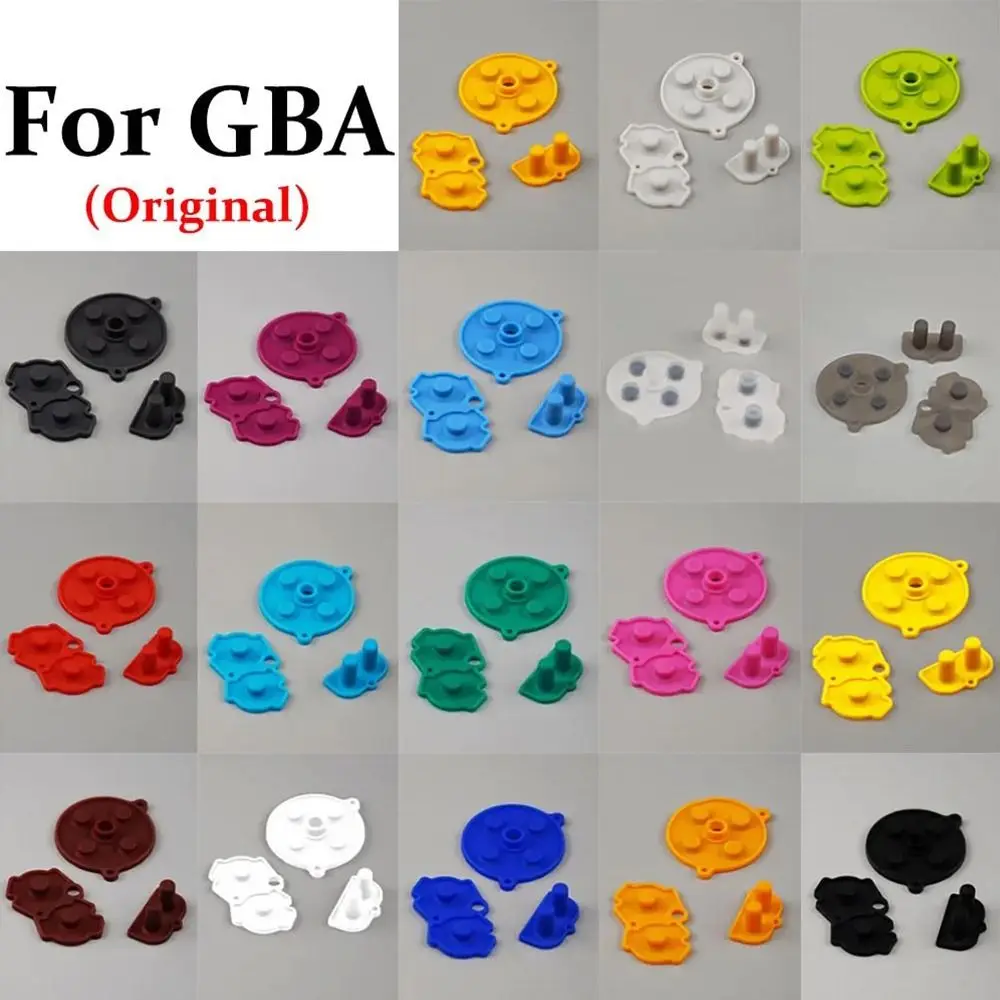 Accessories Universal Keypads Conductive Membrane Durable Spare Parts Game Rubber Button Multi-color A-B D-pad for gameboy/GBA