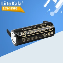 1-20 sztuk LiitoKala Lii-18A-N 18500 1500mAh 3.7 V akumulator Recarregavel akumulator litowo-jonowy do latarki + DIY nikiel