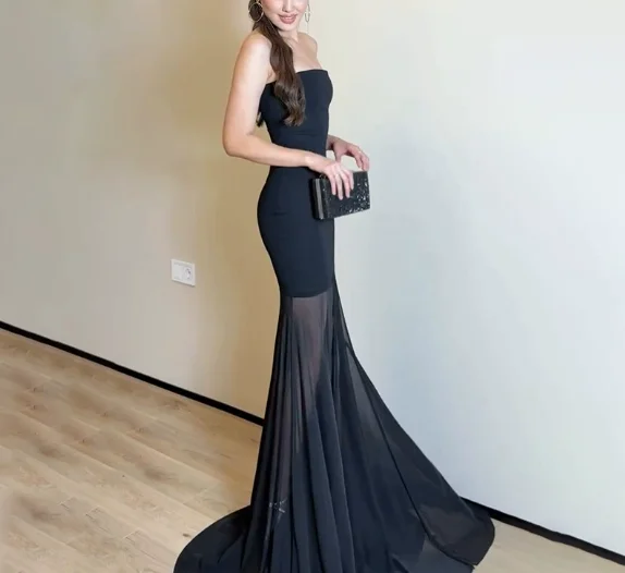 Robe en maille pour sac à dos, couleur unie, sans manches, sans bretelles, nouvelle collection automne 2025