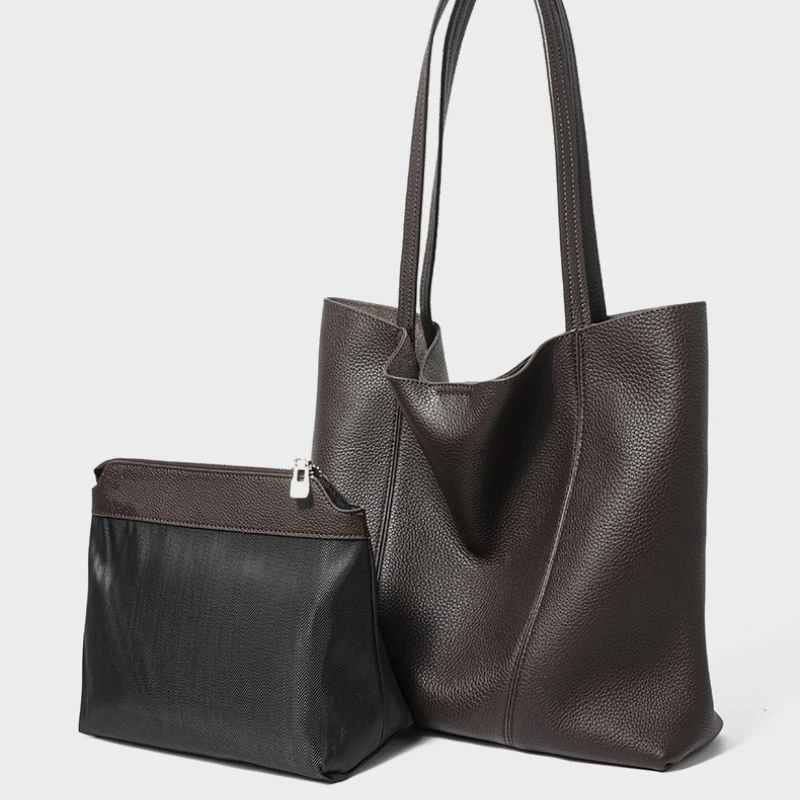 حقيبة نسائية صغيرة Suмка виoncesж جلد طبيعي ناعم كبير السيدات الكتف حقيبة كروسبودي الفاخرة SUмка حقيبة يد للتسوق الإناث