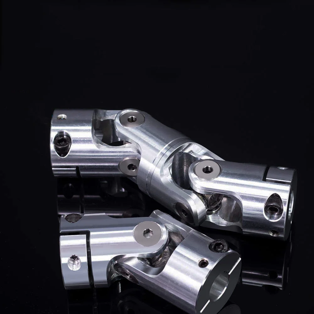 30*130 Universal Coupling Aluminum Precision Double Section Connector GHA Telescopic Cross Universal Joint Transmission WSSP