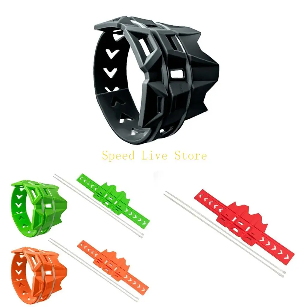 547C دراجة نارية عادم سيليكون غطاء العادم كاتم الصوت واقي واقي العادم درع العادم للدراجة الترابية