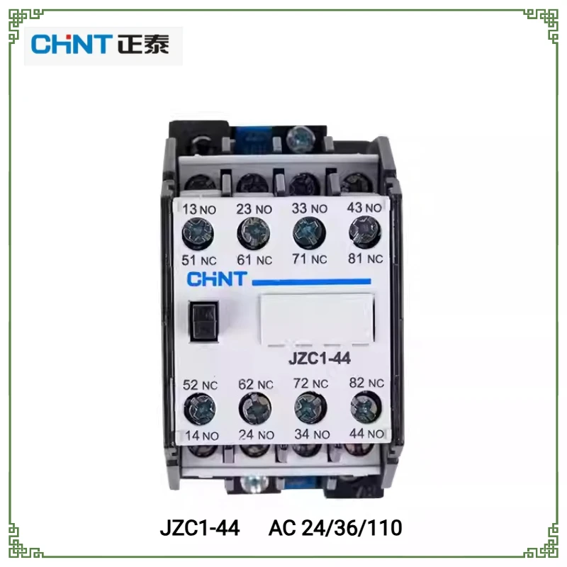 

Chint JZC1-44 24V/36V/110V AC Contactor Power Relay 4NO 4NC (4PDT) for Automation​