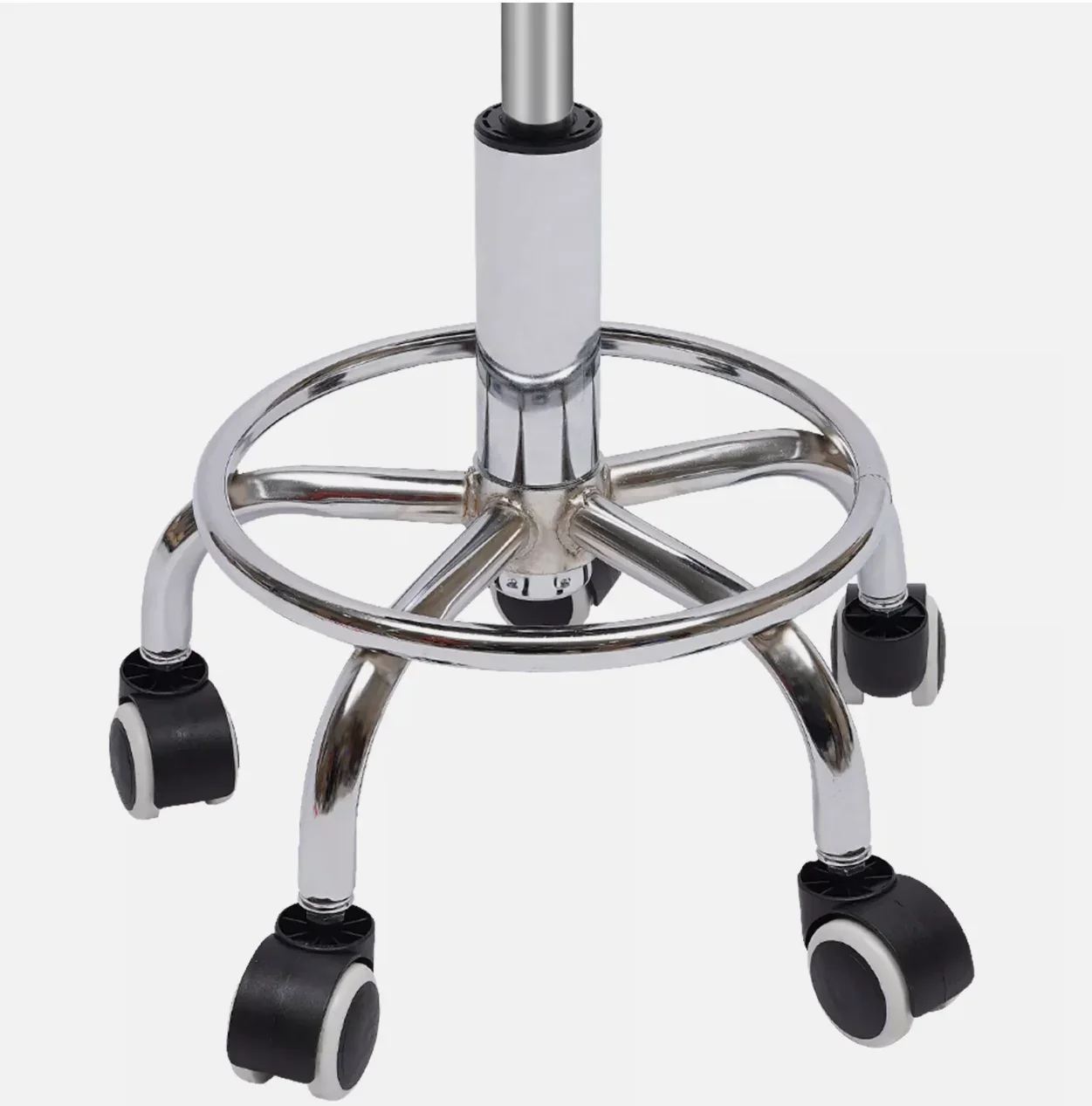 Customizable Hydraulic Rolling Stool Work Shop Seat Chair Adjustable Swivel Tool Garage