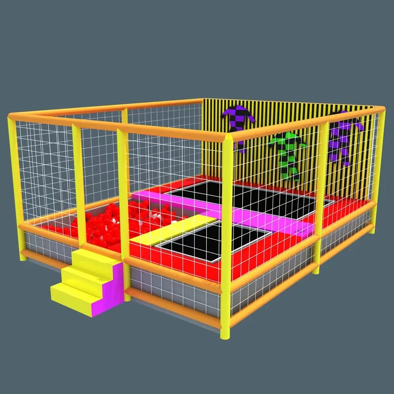 ty-Custom Interactive Indoor Children's Trampoline Park New Design Kids Playground Equipment Commercial Attraction*