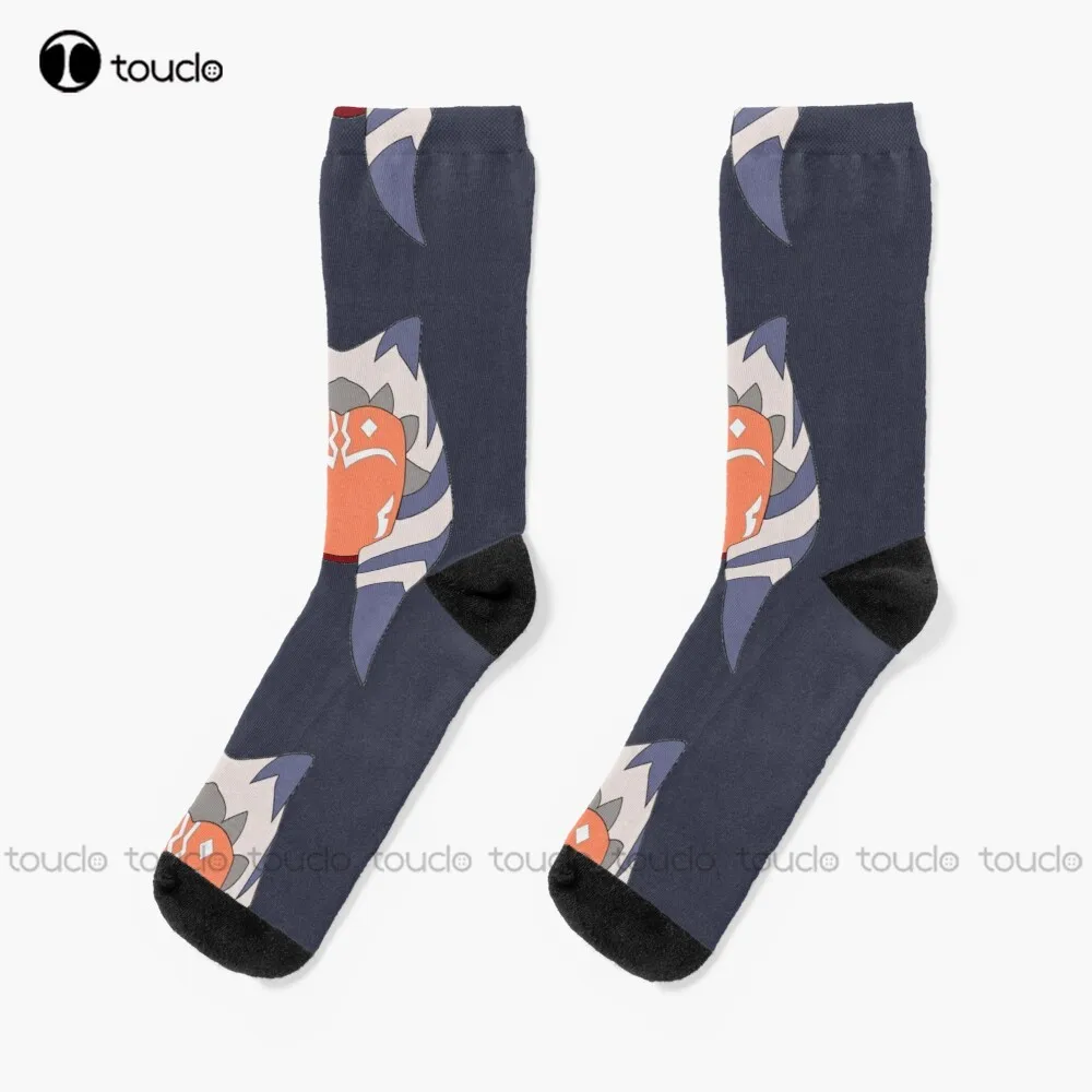 

Ashoka Tano Socks Youth Christmas Gift Unisex Adult Teen Youth Socks Custom 360° Digital Print Women Men Funny Sock