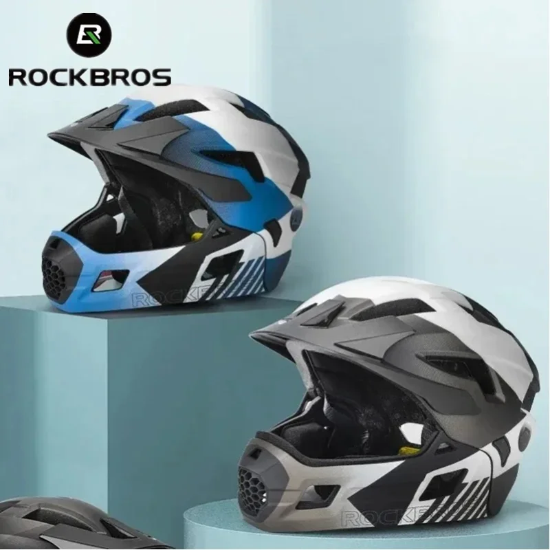 ROCKBROS Lokaler Versand Kinderhelm Laufrad-Helm Vollgesichts-Schutzhelm für Mädchen und Jungen Fahrradhelm MTB Rennrad-Helm