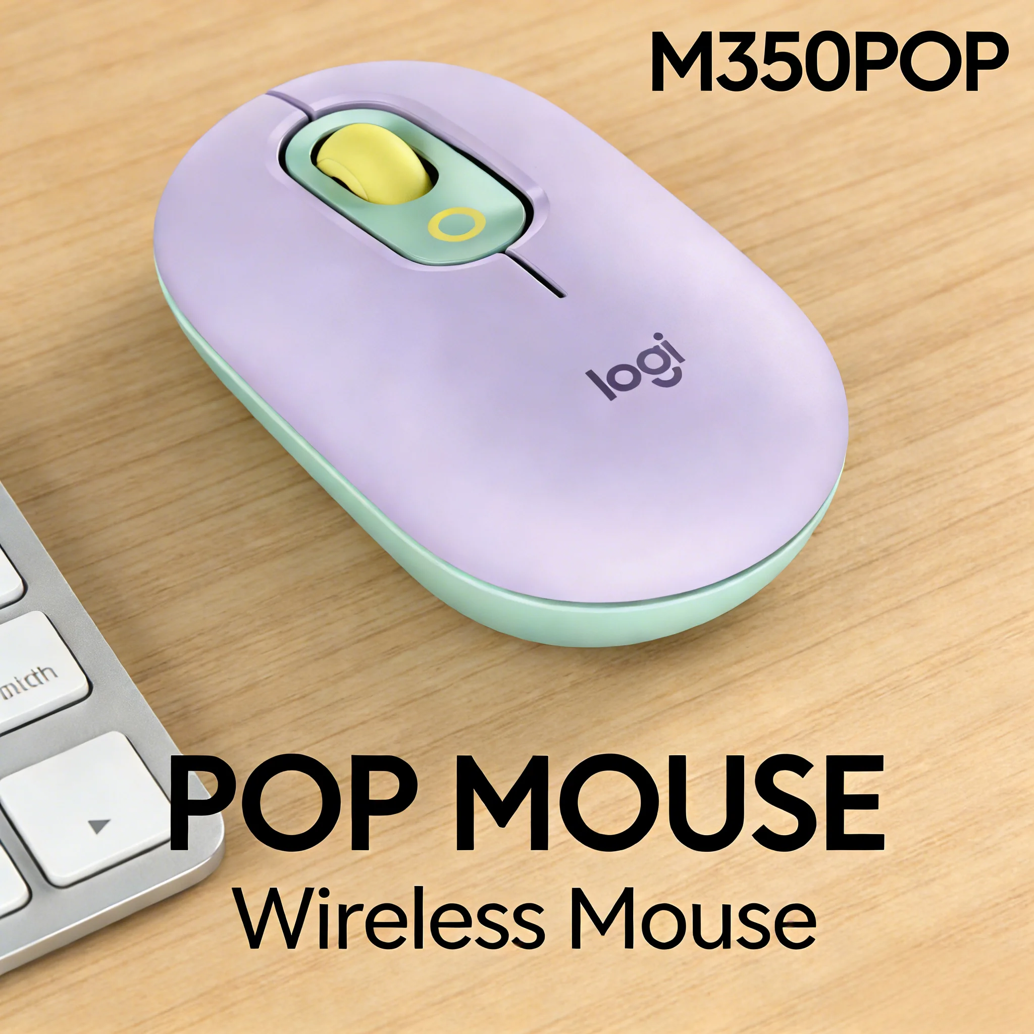 

Мышь M350 POP для маленьких рук, тонкий дизайн, совместимость с различными платформами
