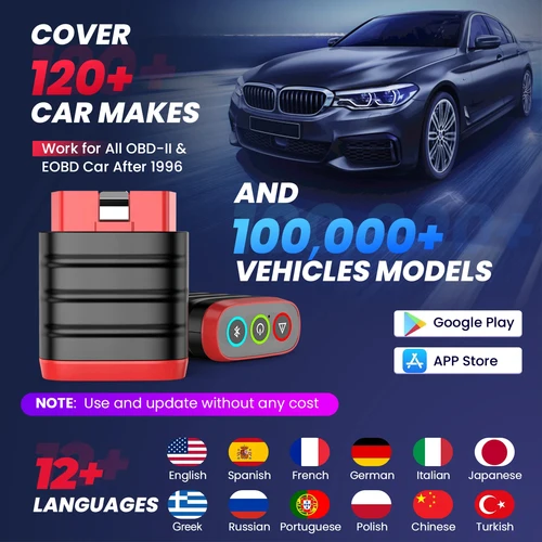 Imagen 2 del producto THINKCAR THINKDIAG MINI Escáner OBD2 automático con Bluetooth Diagnóstico completo del sistema para todos los vehículos Herramienta de escaneo de diagnóstico automotriz gratuita de por vida