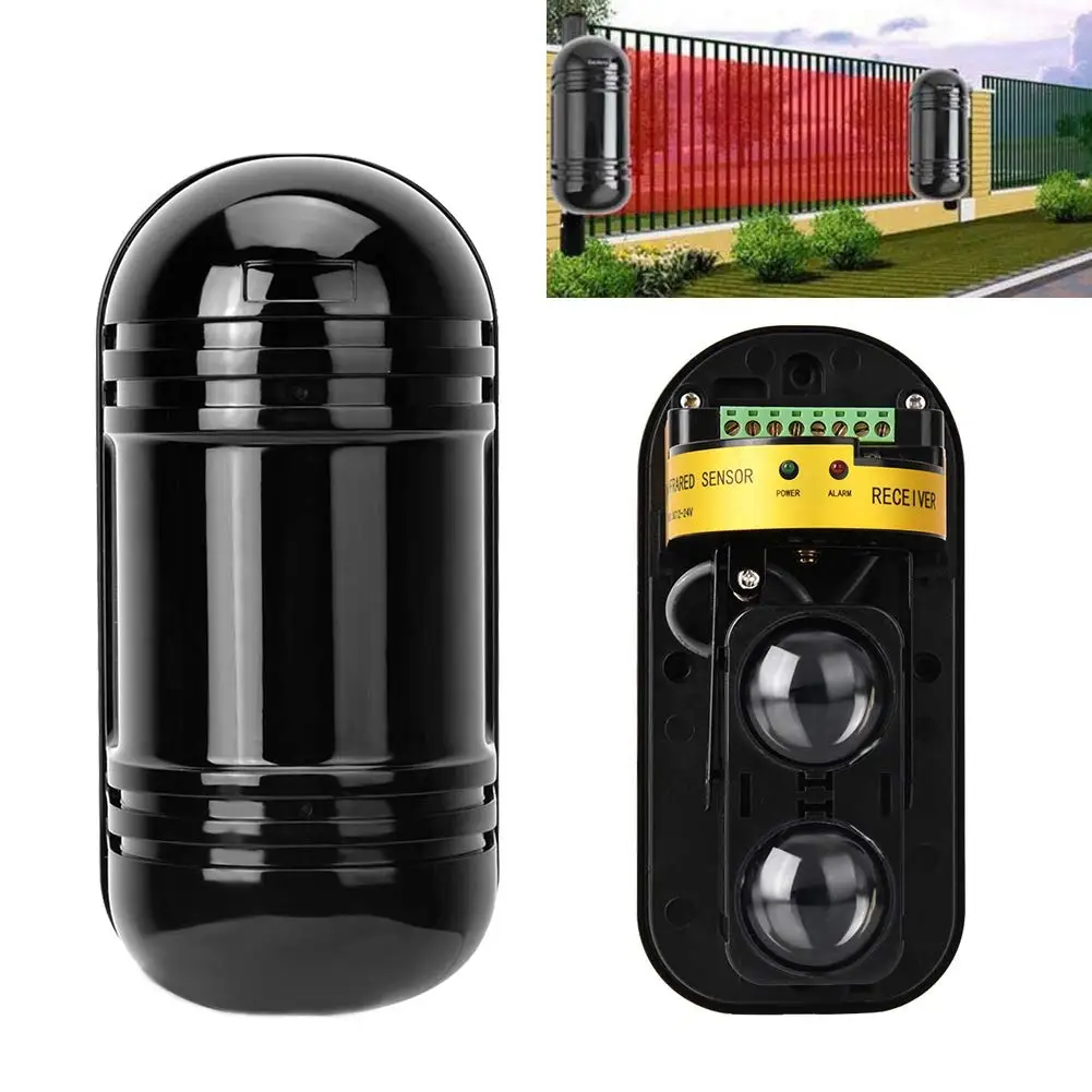 Outdoor 12V 24V Infrared Detector for Auto Gate Garage Door Photocell Sensor Infrared Detector