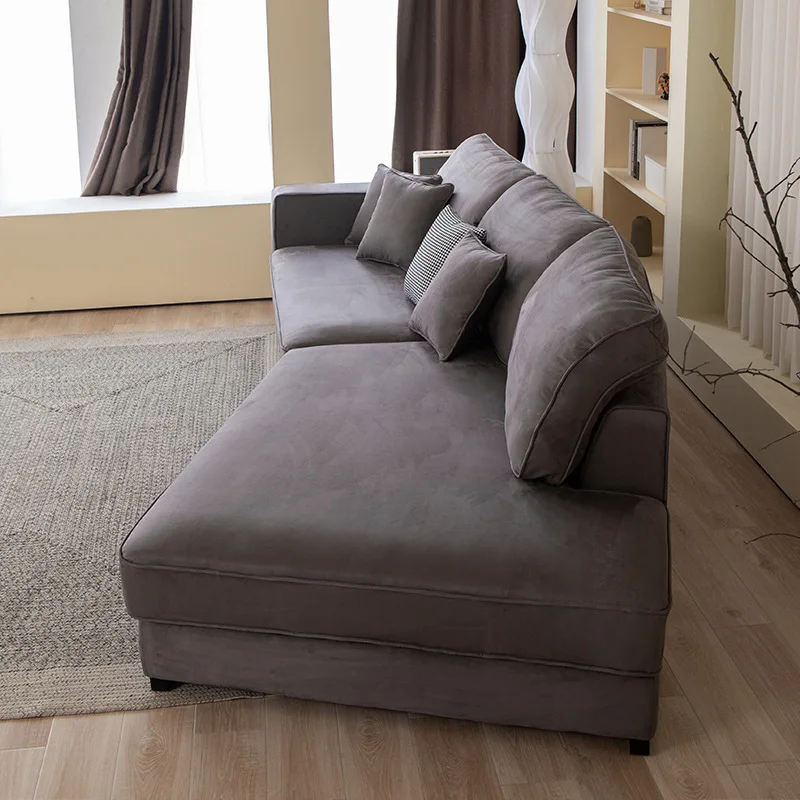 Buda special-shaped corner technology cloth down fabric sofa