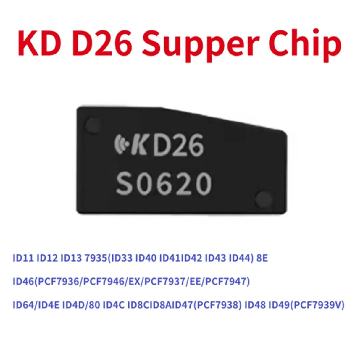 #02L (Black)5Pcs KEYDIY D26 Super Chip for KD-X2 KD-MAX KD-X4 Programming,Automotive Parts & Accessories