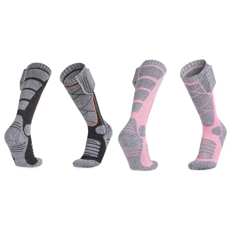 Heated Socks For Men Cool Electric Heating Socks Rechargeable Winter Foot Warmers Winter Heating Socks For Camping Hiking Skiing