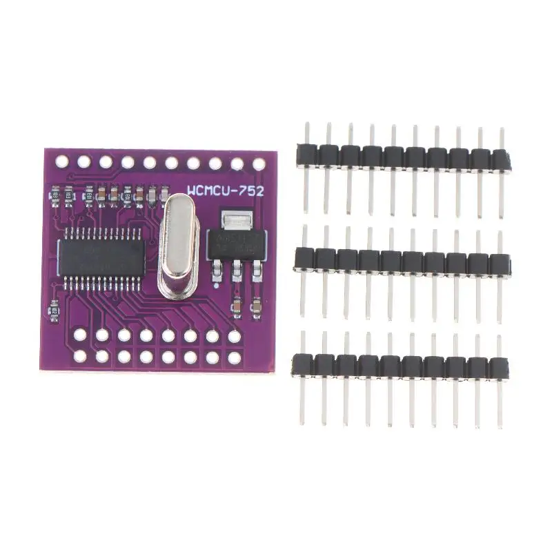I2C/SPI Bus Interface To Dual Channel UART Conversion Board Module 1Set UART Conversion Board Module MCU-752 SC16IS752