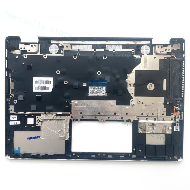 A+  New For HP Pavilion x360 14-DH 14M-DH Palmrest Non-Backlit Keyboard Silver