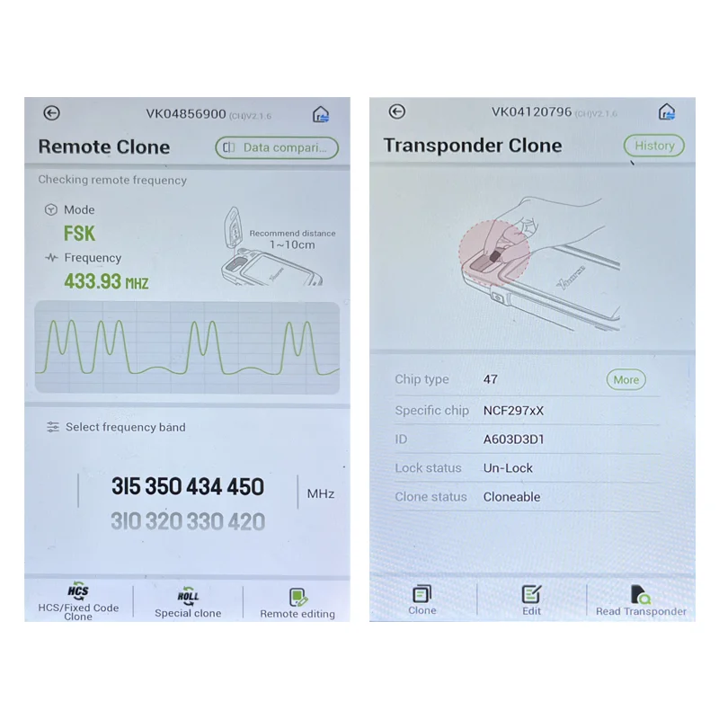 2018 -2019 para mitsubishi xpander elipse cruz chave inteligente GHR-M014 id47 chip 434mhz chave aftermarket